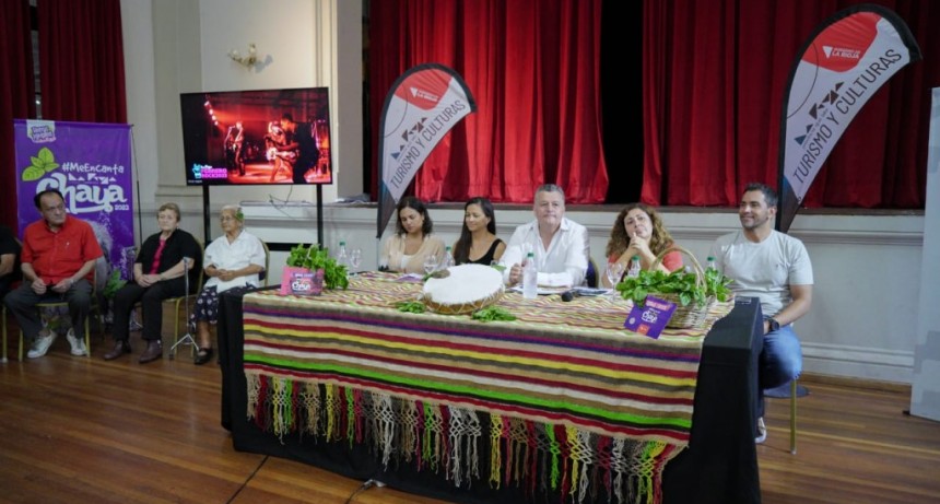 El Gobierno Provincial lanzó la agenda cultural de febrero La Rioja Chaya 2023