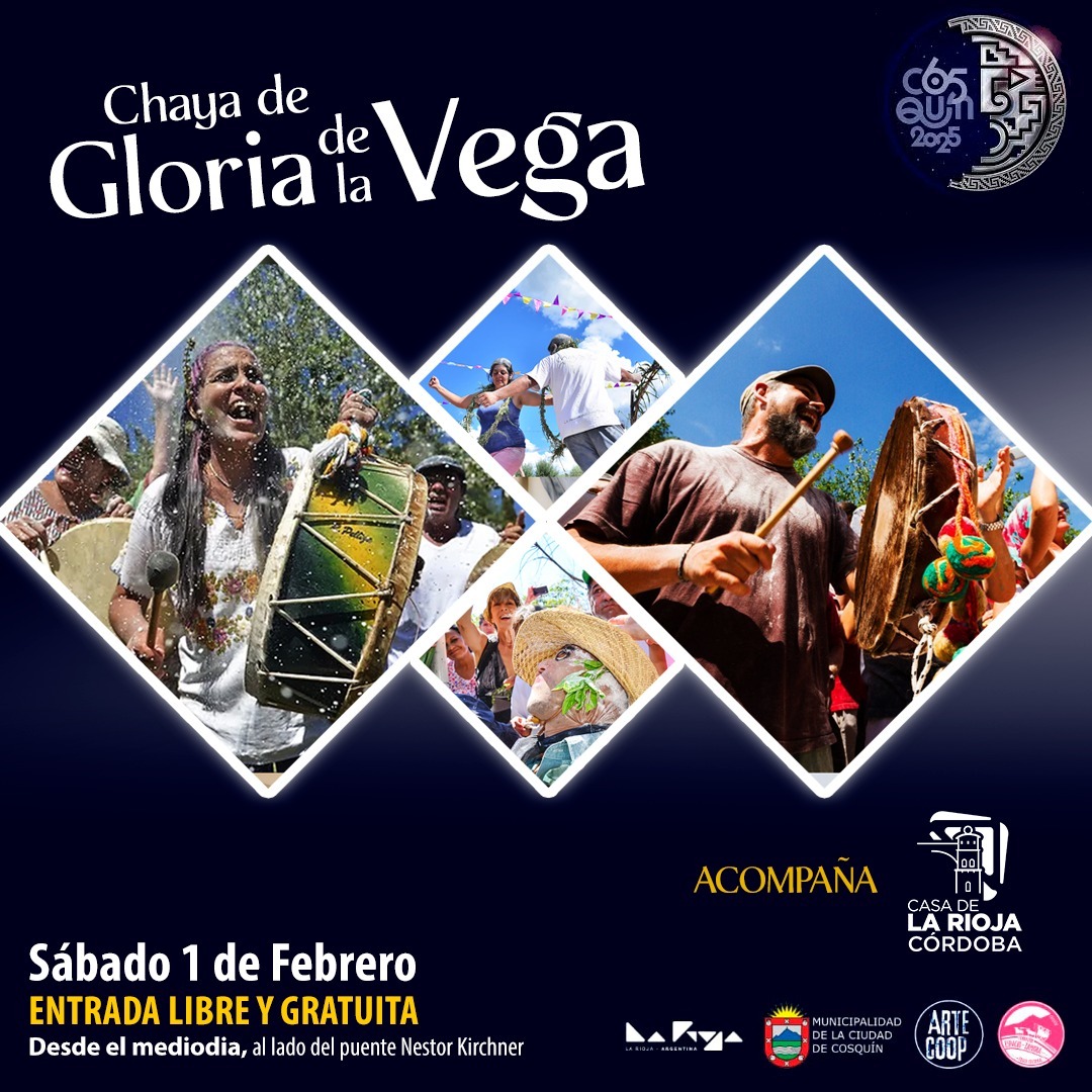 Recibimos “Febrero a Pura Chaya en Cosquín 2025”. 