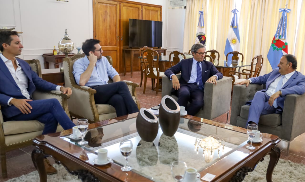Embajador de Alemania en Argentina interesado en interiorizarse sobre el potencial de los recursos renovables de la provincia