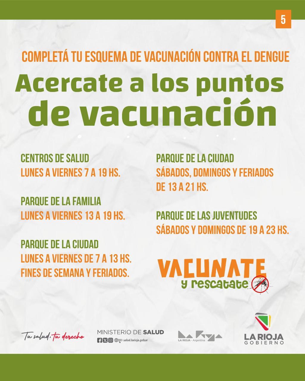 Piden a las juventudes aplicarse la  segunda dosis de la vacuna del dengue.