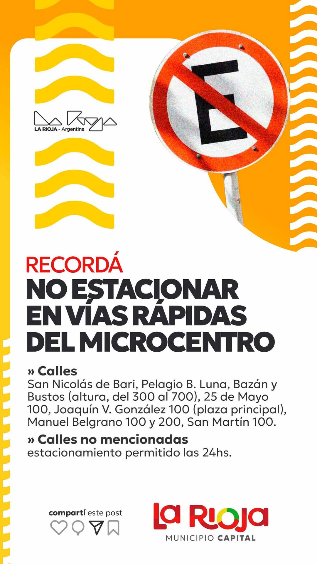 El Municipio refuerza la seguridad vial en la ciudad. 