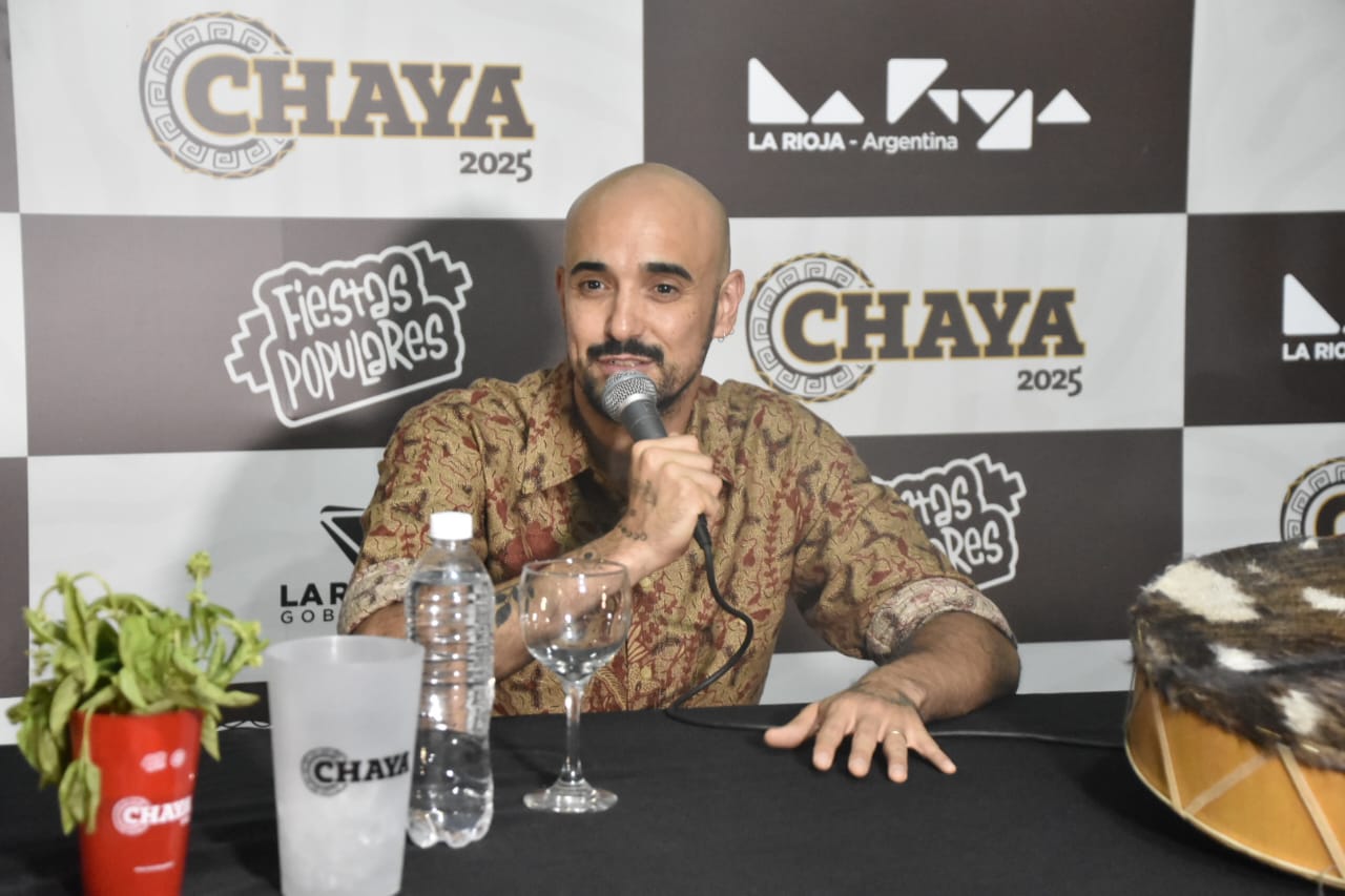 Abel Pintos: “La relación con el público riojano ya trasciende a lo artístico”.