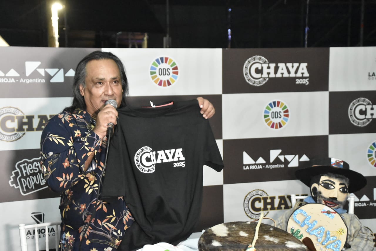 Sergio Galleguillo: “Estoy orgulloso de ser riojano, orgulloso de mi provincia y de tener uno de los mejores festivales del país”.