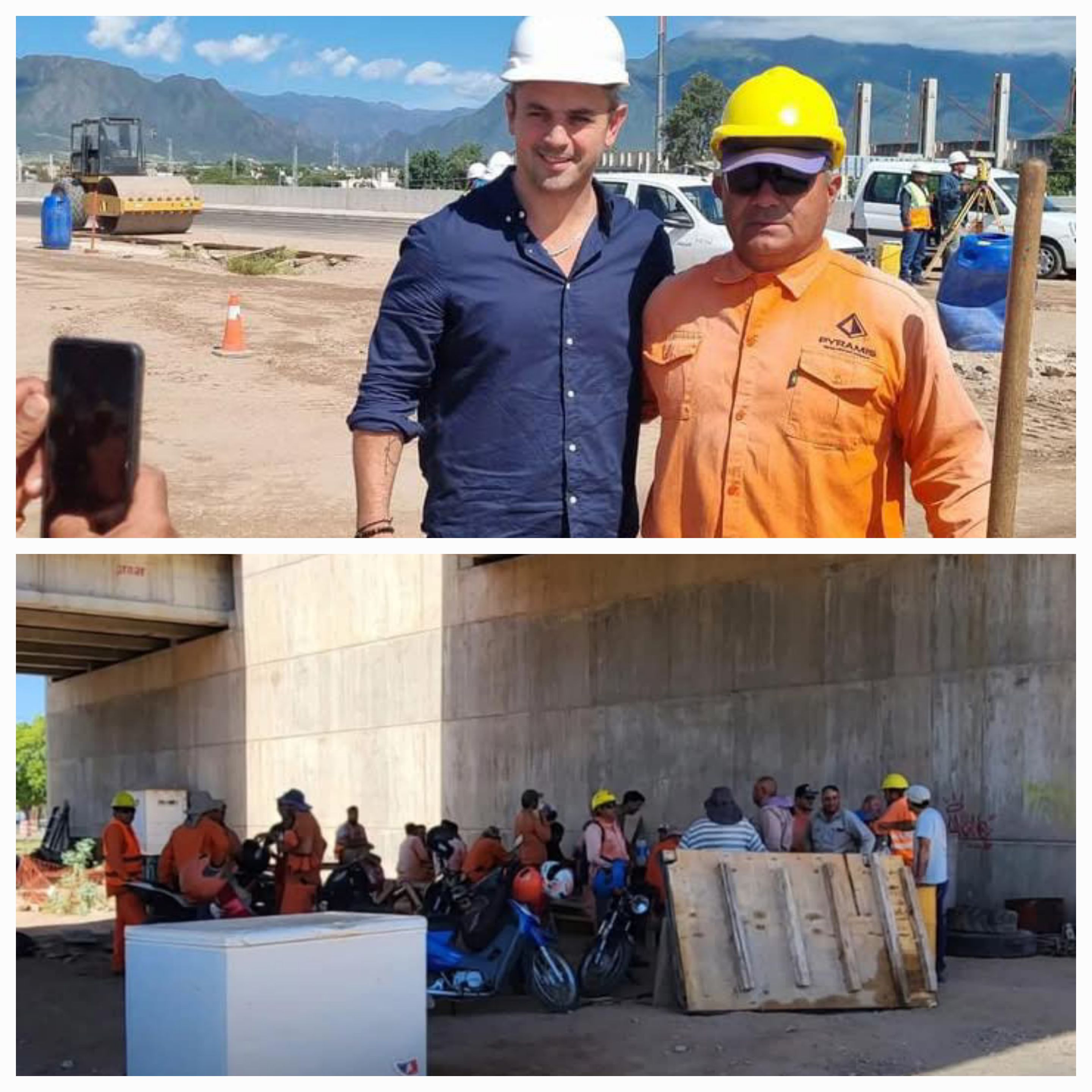 Martin Menem volvió a mentir. Otra vez Nación No pagó y se paralizó la obra de la Rotonda del Chacho
