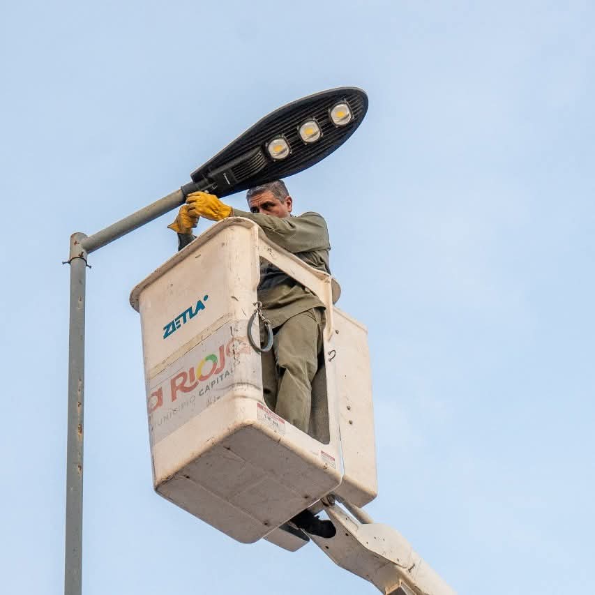 El Municipio Capital intervino con mas de 400 luminarias en zona Norte y Oeste de la Ciudad.