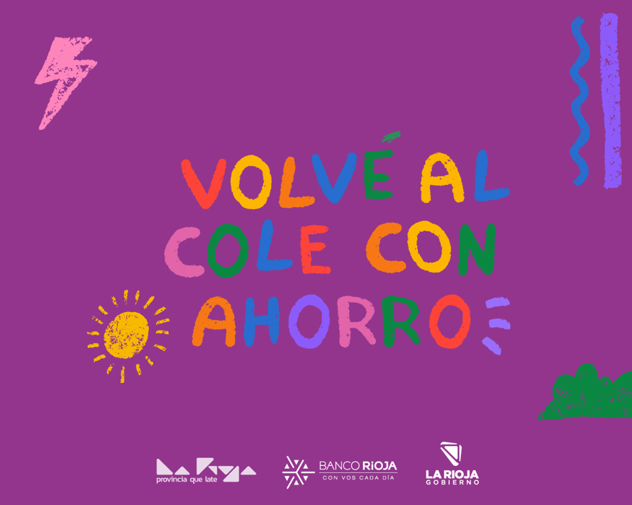 Banco Rioja lanzó “Vuelta al Cole 2025”. 
