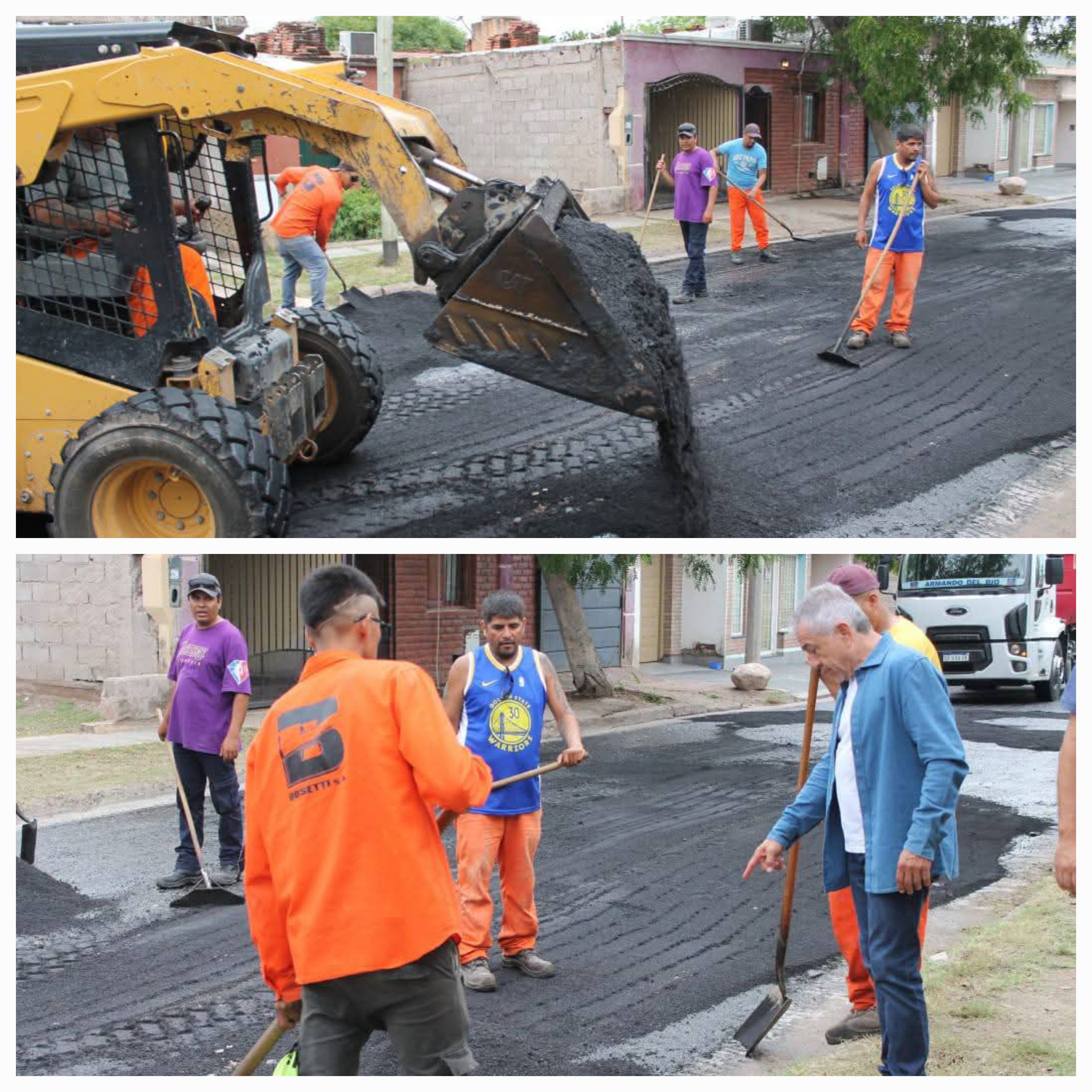 Comenzaron los trabajos de mejora en la transitabilidad de la calle Virgen de Itatí en el B° Infantería.