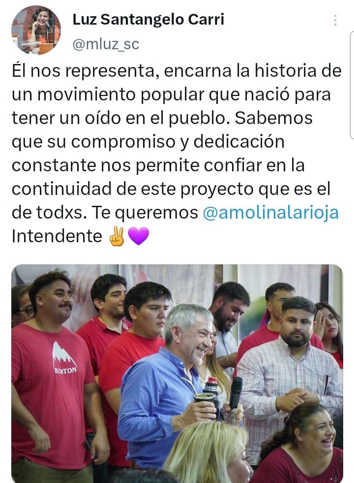 7M. Armando Molina sera el candidato del PJ a la Intendencia de la Capital