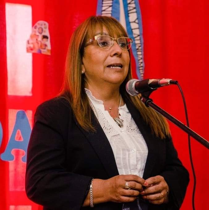 Zoraida Rodríguez hizo un llamado a la solidaridad a los docentes: 