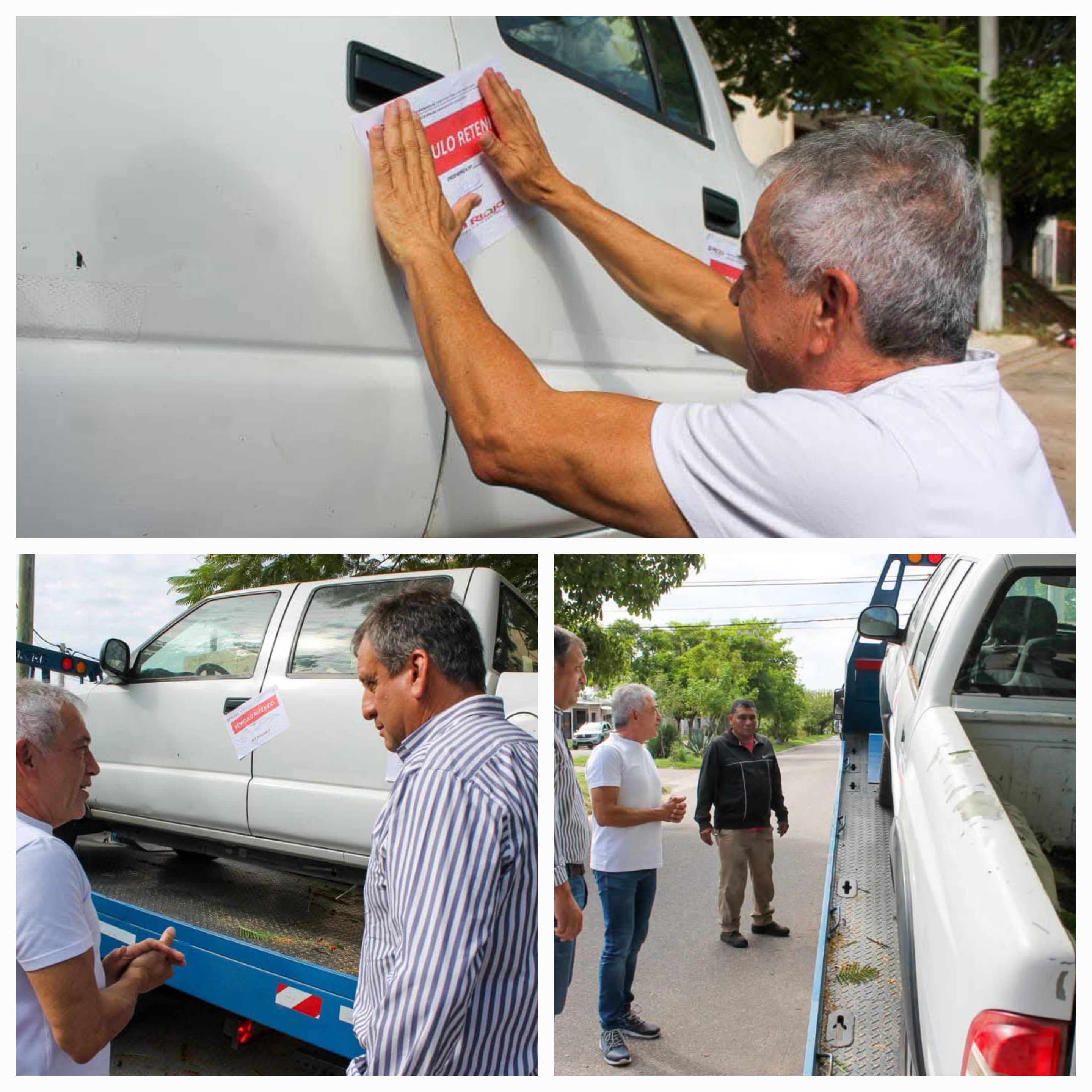 Capital. El Municipio ya retiró de la via pública mas de 50 vehiculos en estado de abandono.