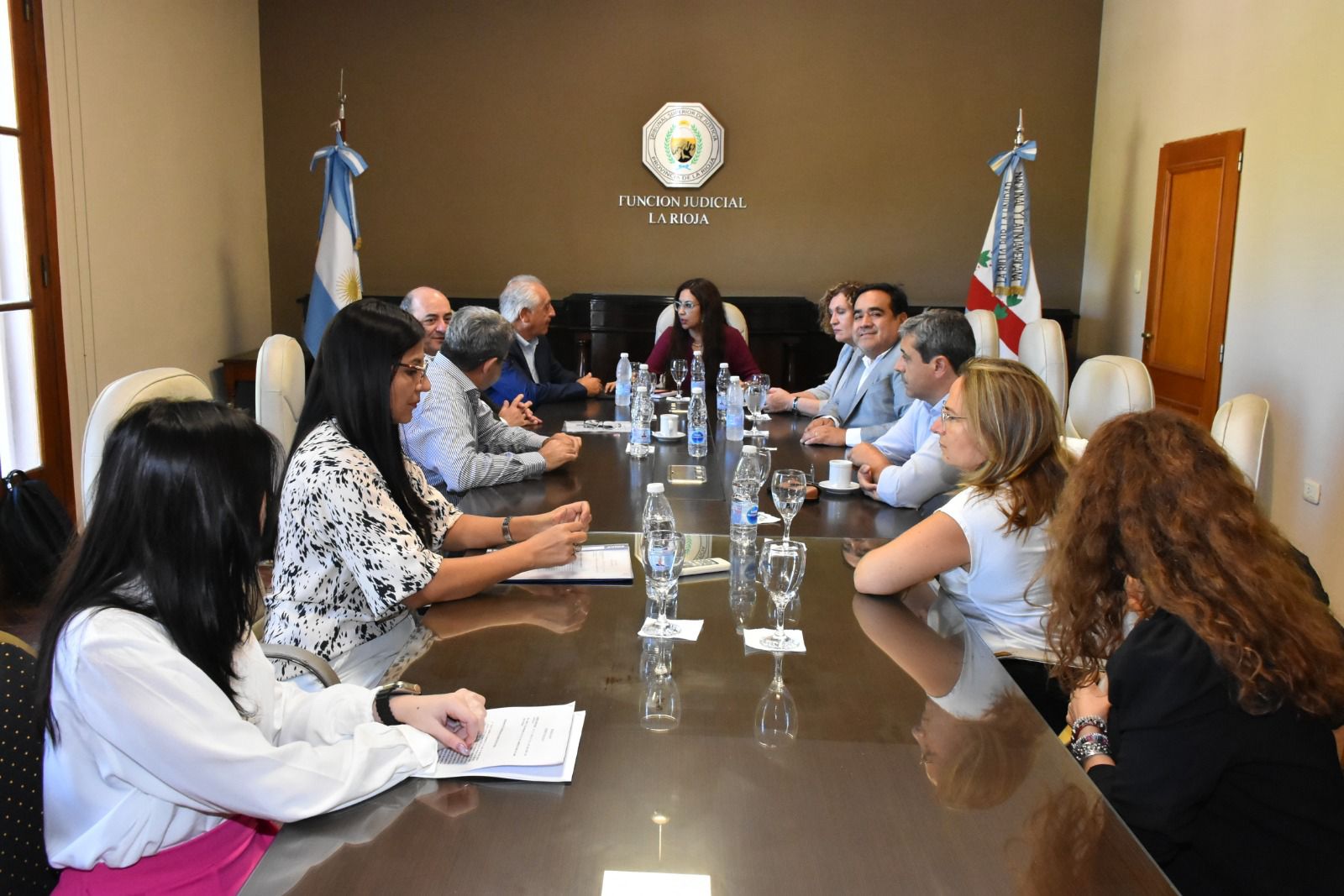 Salud y Justicia se reunieron con el objetivo de fortalecer el acceso a la salud y a la justicia.