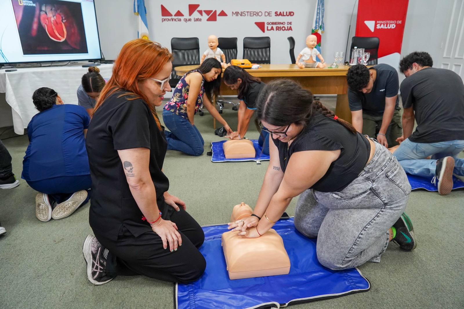 Salud capacitó a más de 9 mil personas en reanimación cardiopulmonar