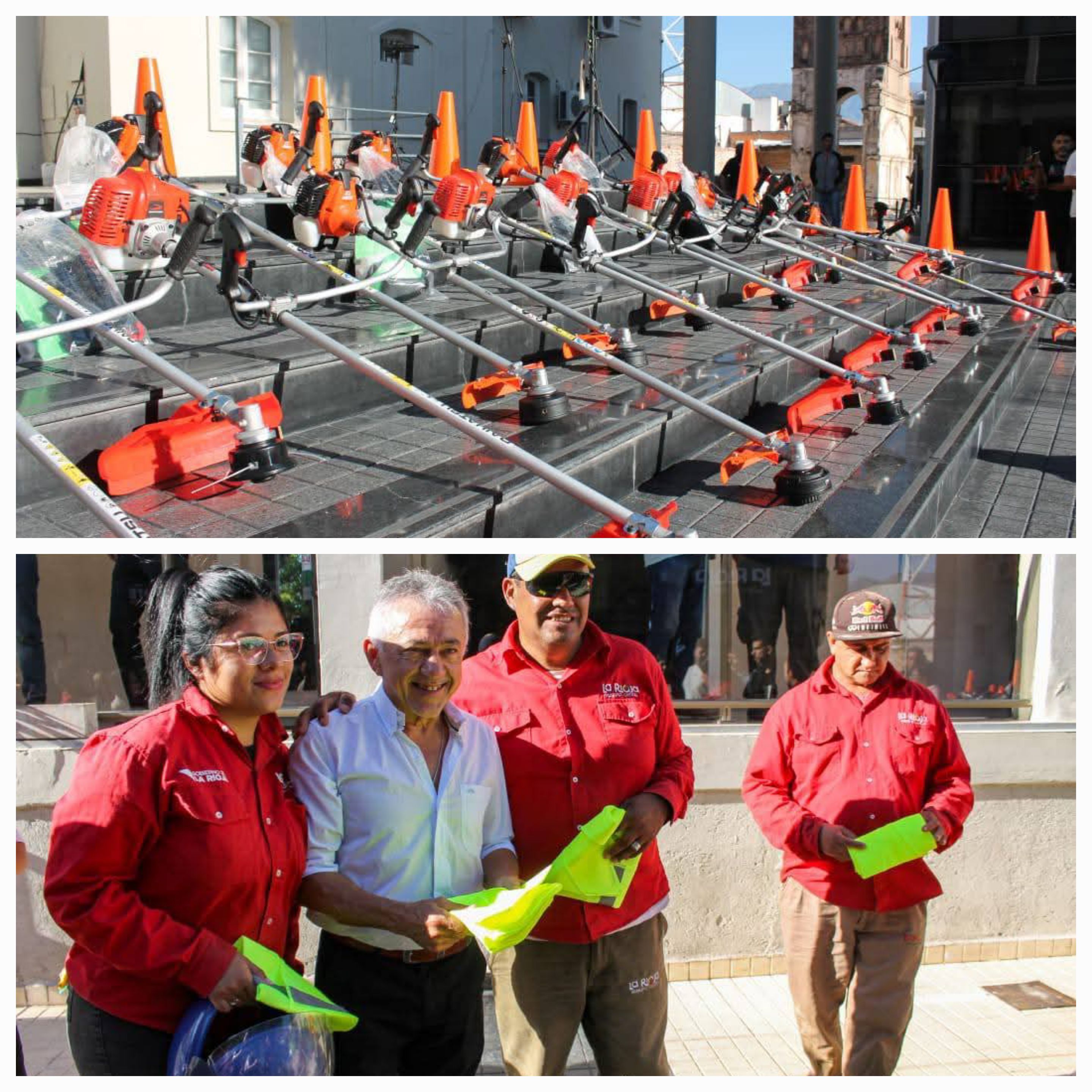 El Municipio refuerza la limpieza urbana con nuevas herramientas y equipamiento de seguridad.
