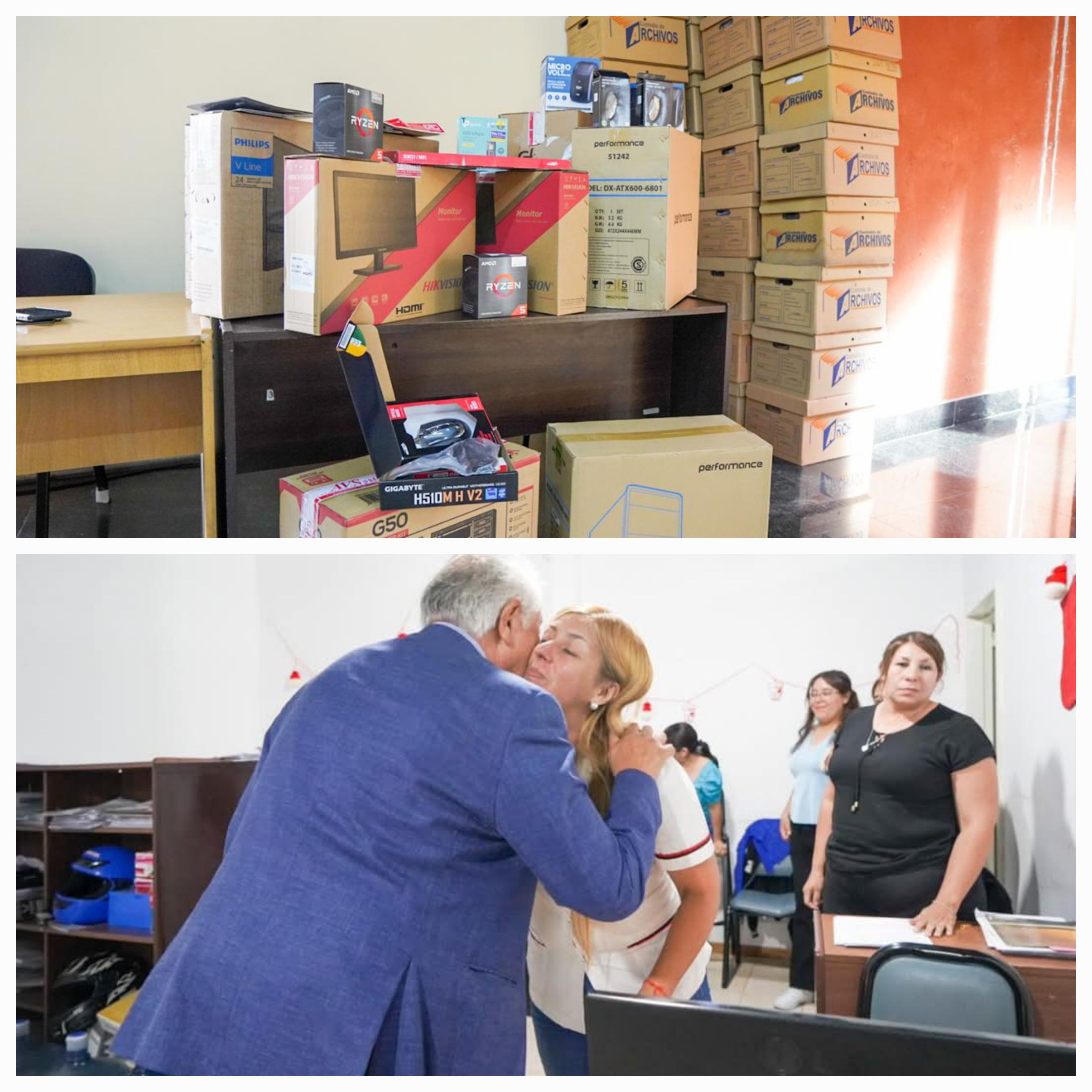 Incluir Salud La Rioja recibió equipamiento informático para mejorar la atención.