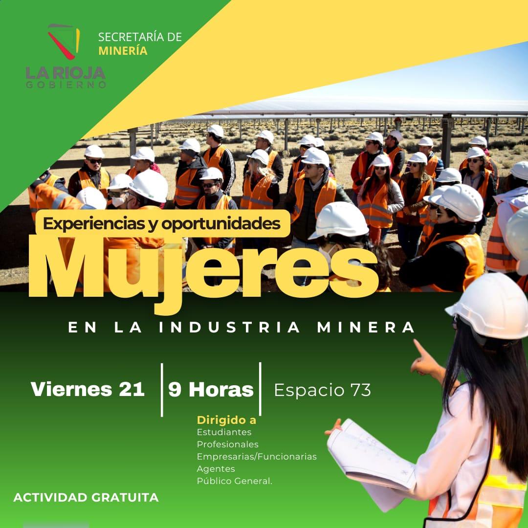 Se invita a participar del Panel “Mujeres en la Industria Minera: Experiencias y oportunidades.