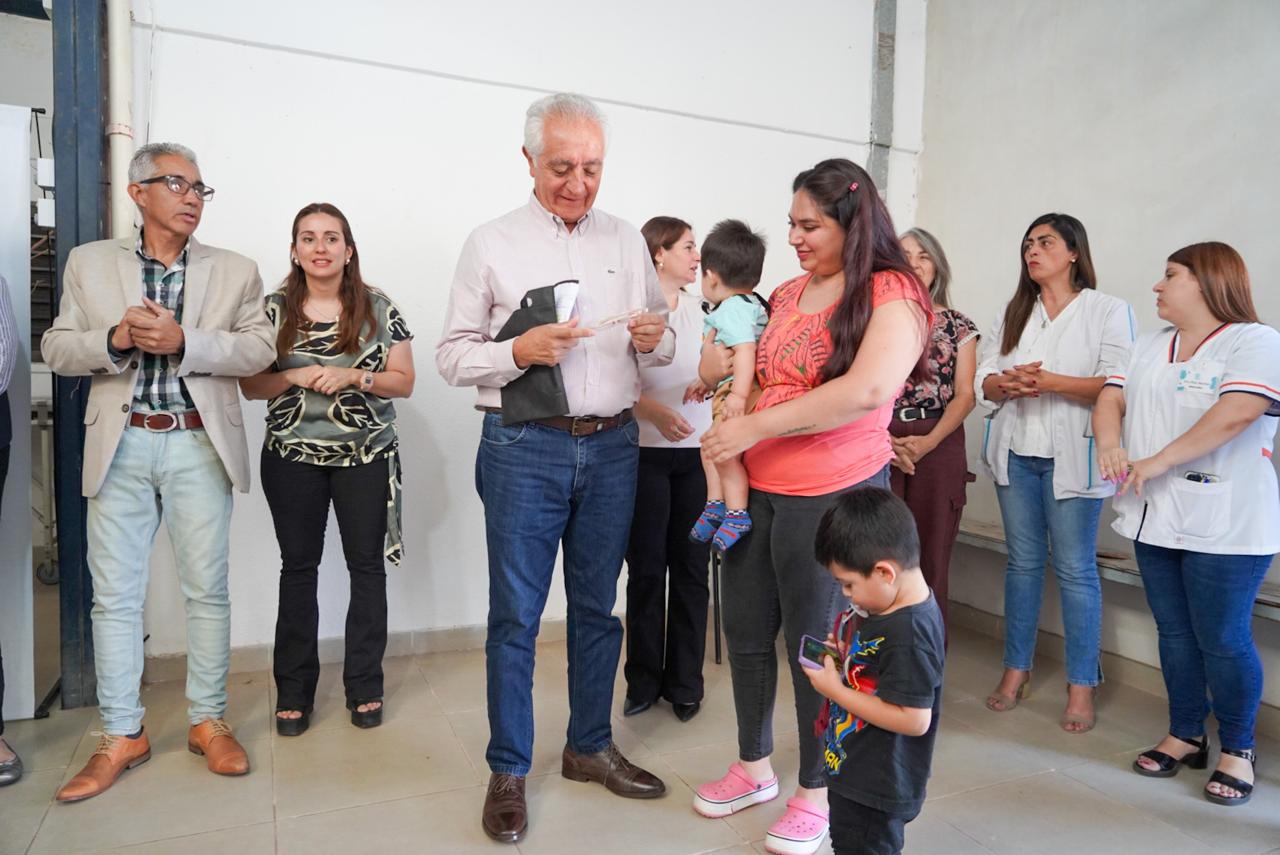 El Gobierno de La Rioja entregó anteojos recetados en Villa Mazán.