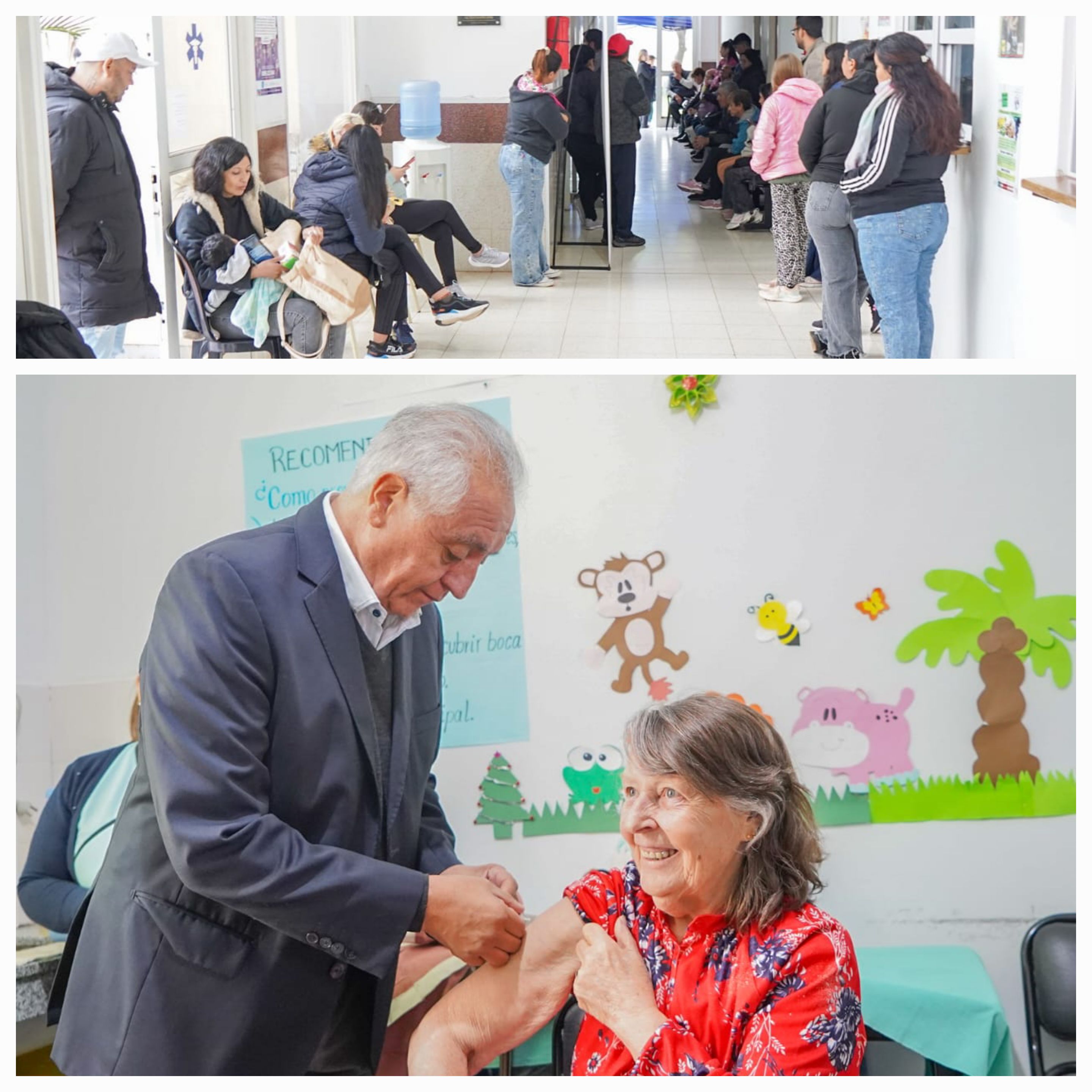 Lanzamiento de la Campaña de Vacunación Antigripal y Operativo Sanitario en Olta 