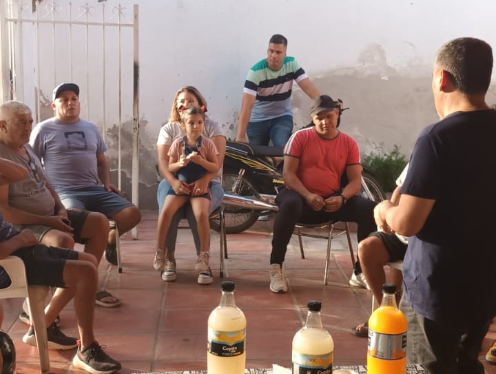 Rumbo al 7M. El Frente Social para el Desarrollo recorre los barrios de la ciudad