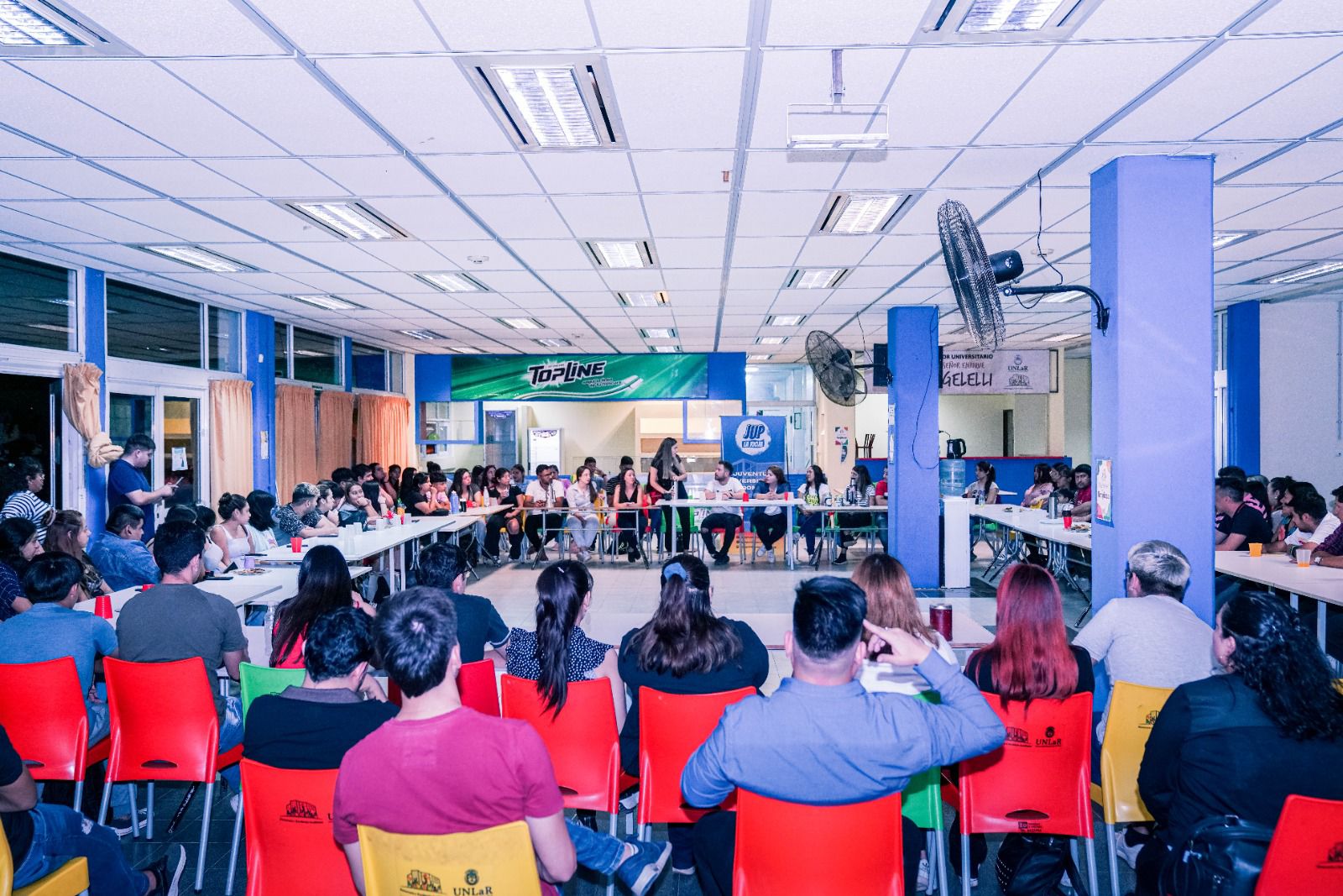 La JUP demostró su apoyo a Gonzalo Becerra