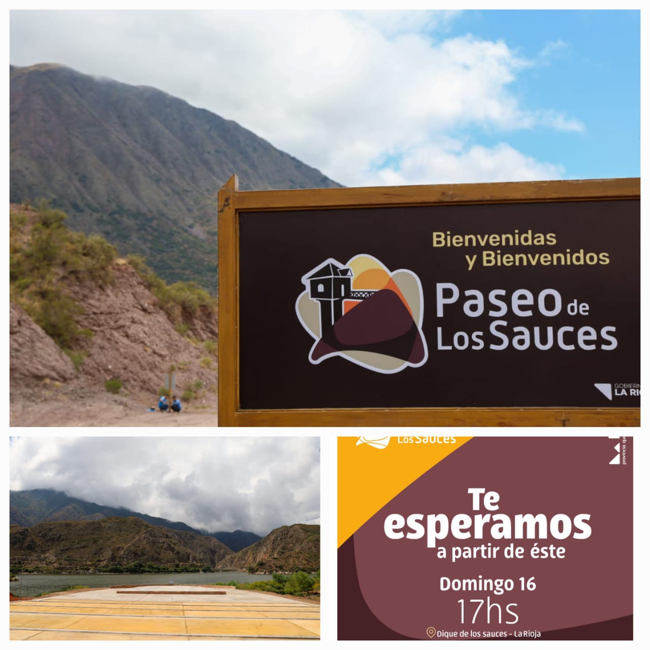 Este domingo Quintela inaugura la obra del Dique los Sauces