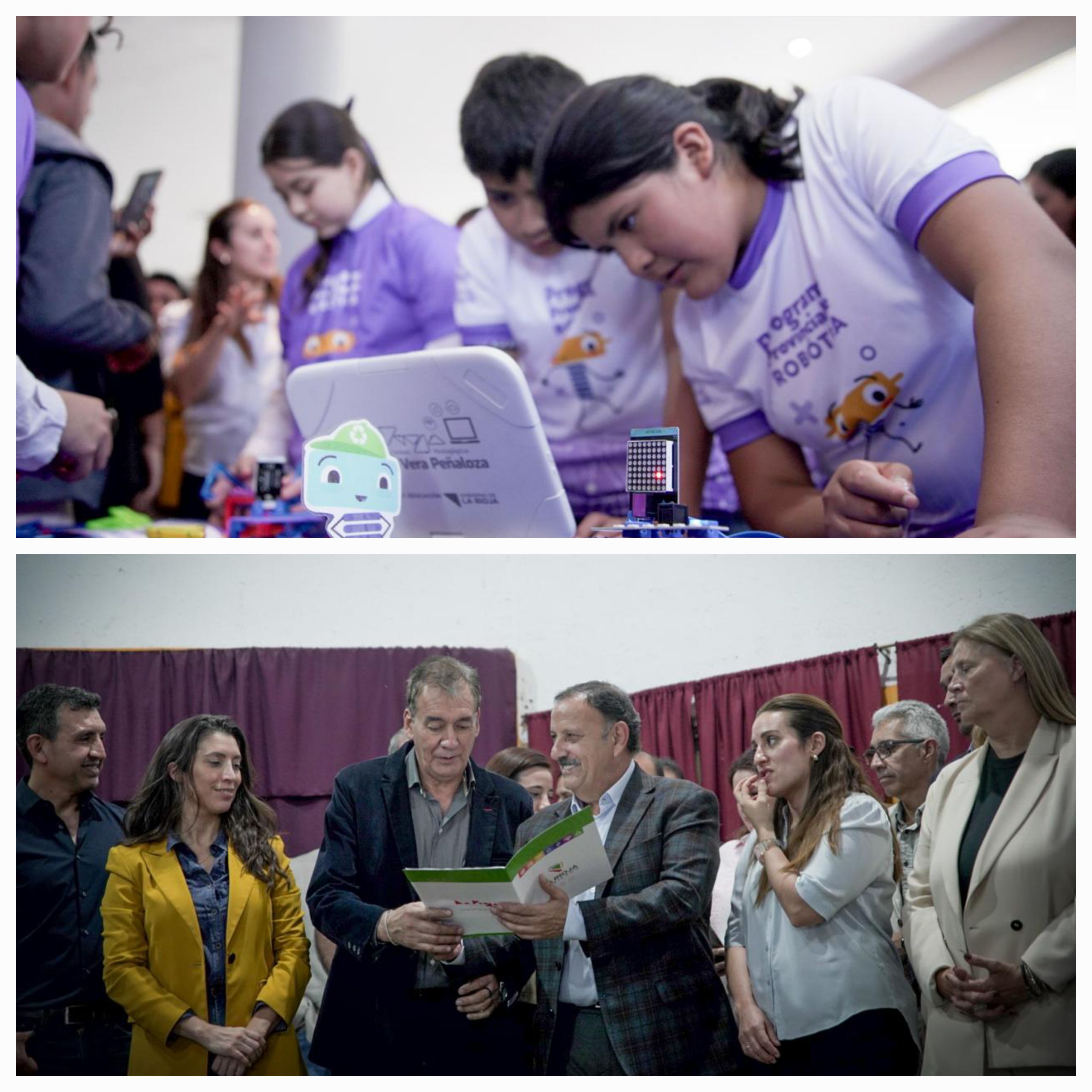 Arauco. El Gobierno provincial refuerza la educación tecnológica con la entrega de kits de robótica y equipamiento escolar