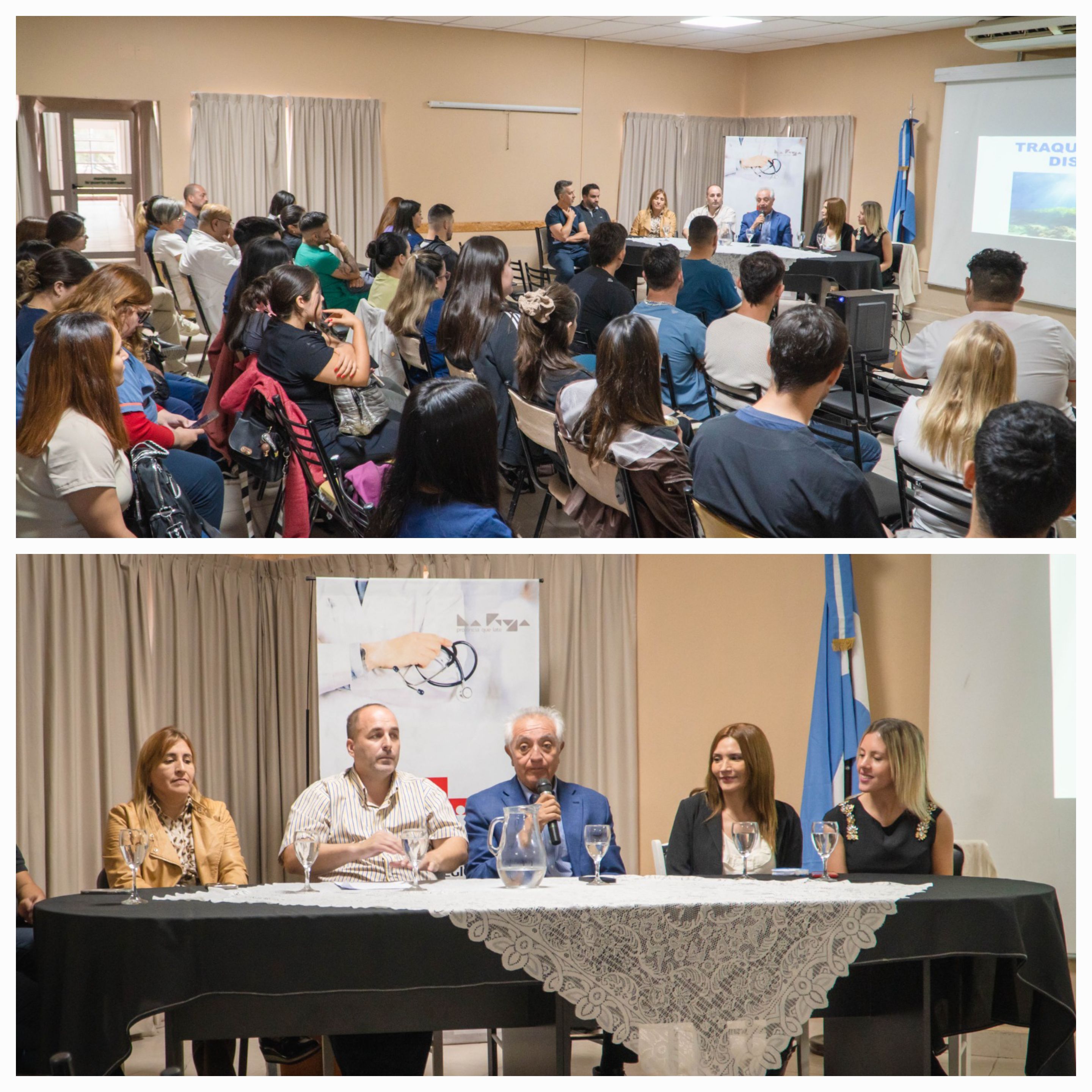 El Hospital Vera Barros celebró el Día del Kinesiólogo con una jornada de formación.