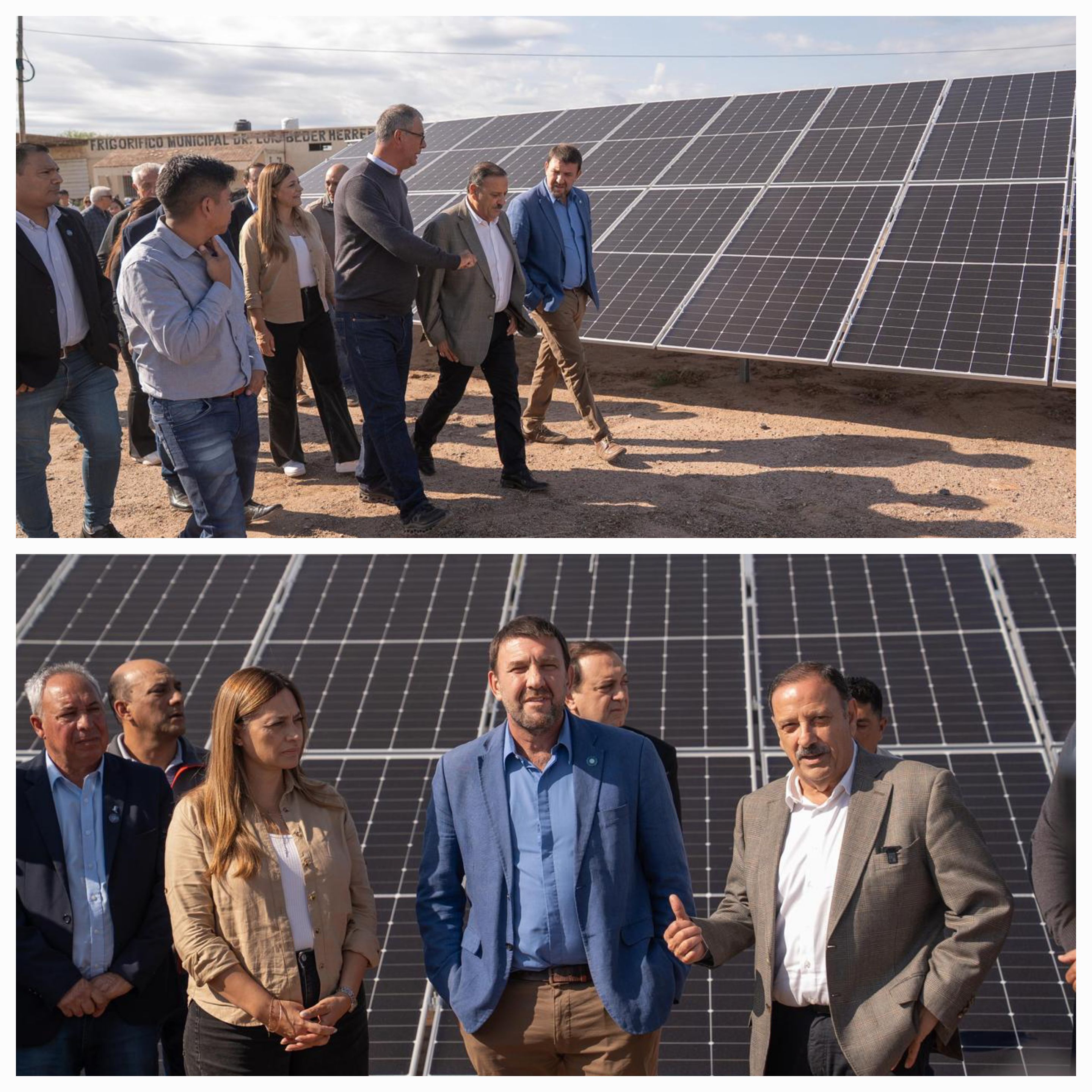 El Gobierno impulsa la energía solar en General Ocampo con un nuevo parque fotovoltaico