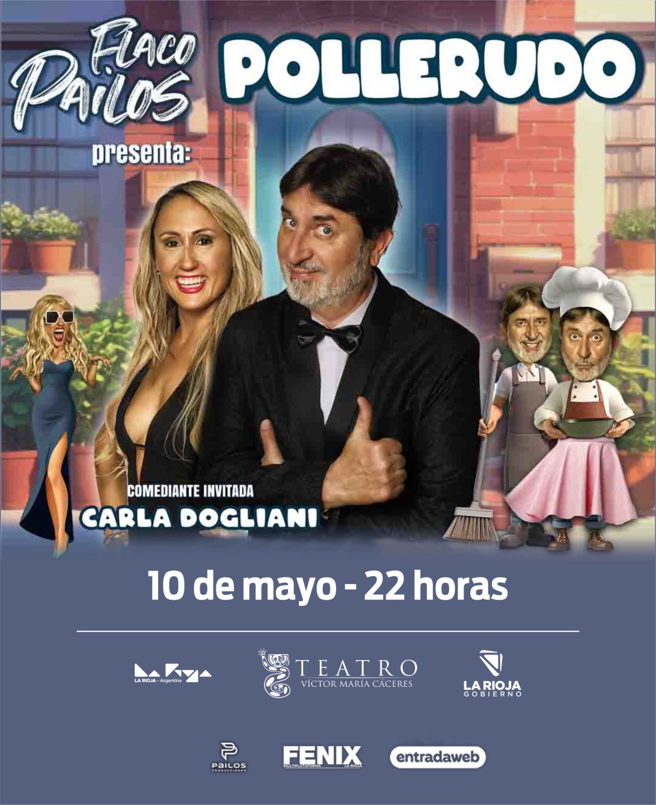 Llega al Teatro Provincial el Flaco Pailos con su show 