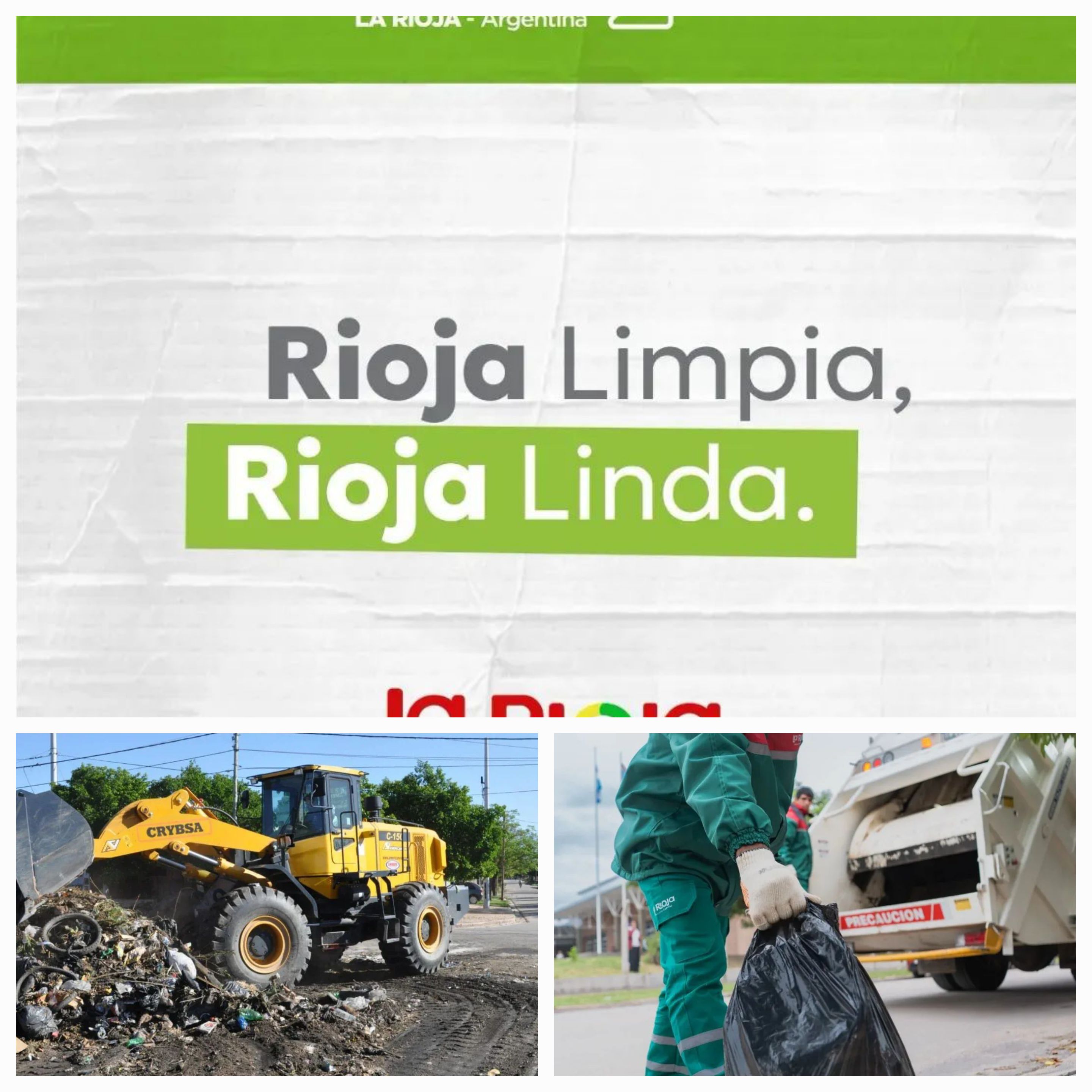 El Municipio Capital lanzó la campaña “Rioja Limpia, Rioja Linda