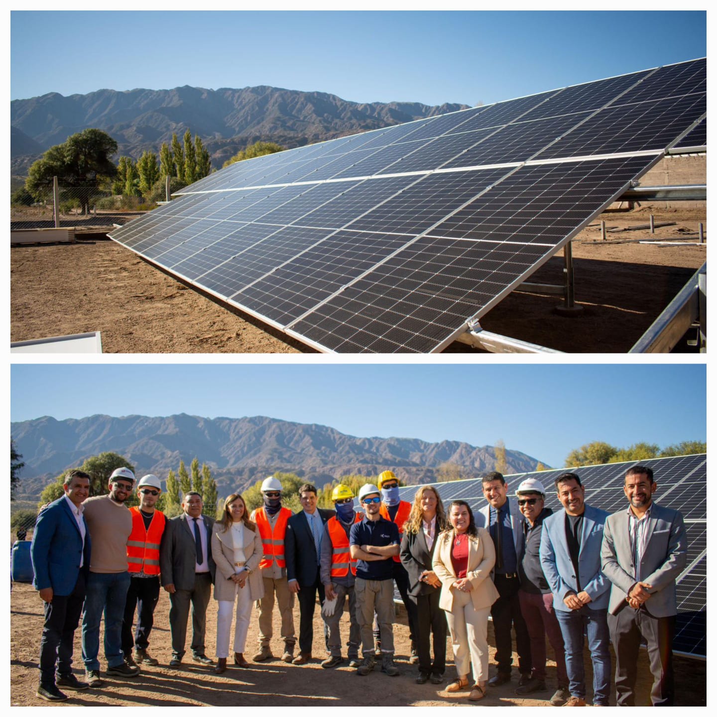 Sanagasta se suma a la política energética de la provincia con la instalación de un nuevo parque solar