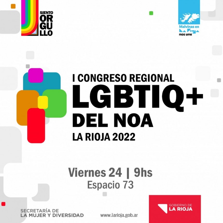 La Rioja será sede del Primer Congreso Regional LGBTIQ+ del NOA La Rioja 2022