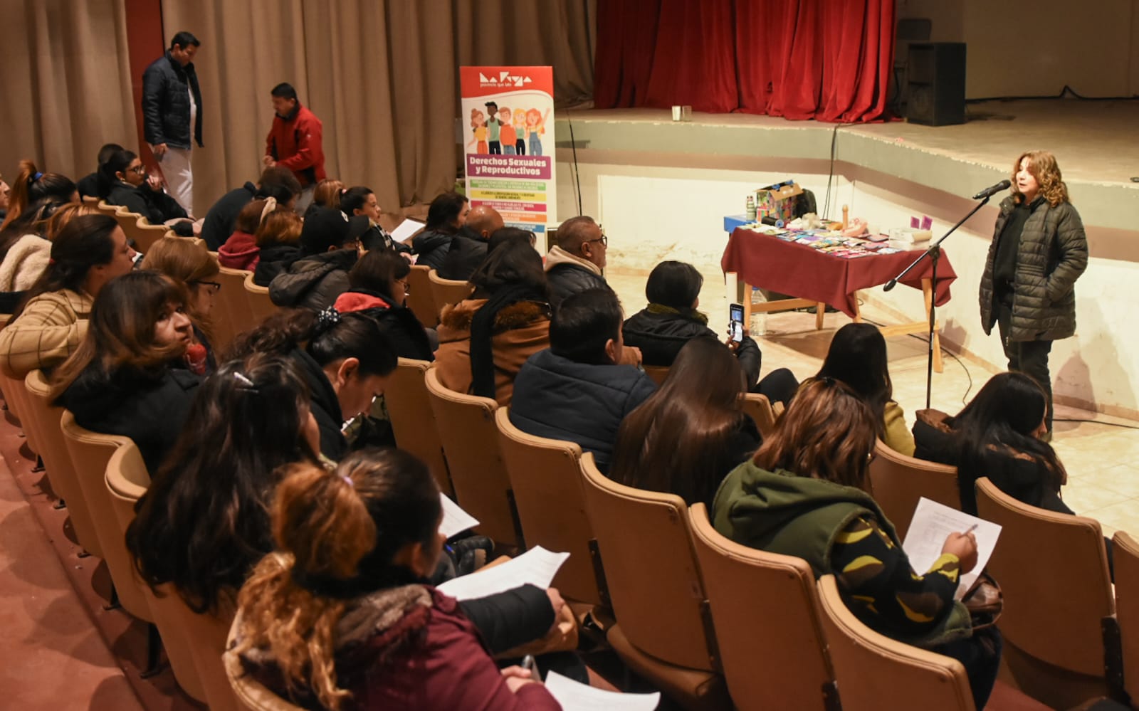 El Ministerio de Salud concretó una jornada de concientización y prevención de ITS en Rosario Vera Peñaloza.