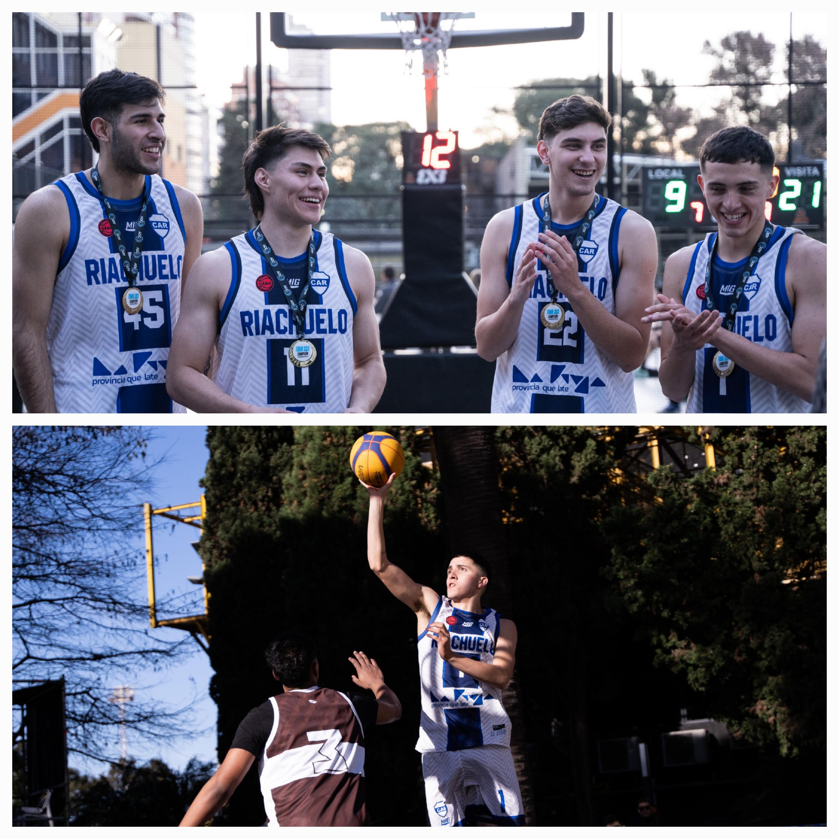 Histórico: Riachuelo se consagró campeón del 3x3 de la Liga Nacional