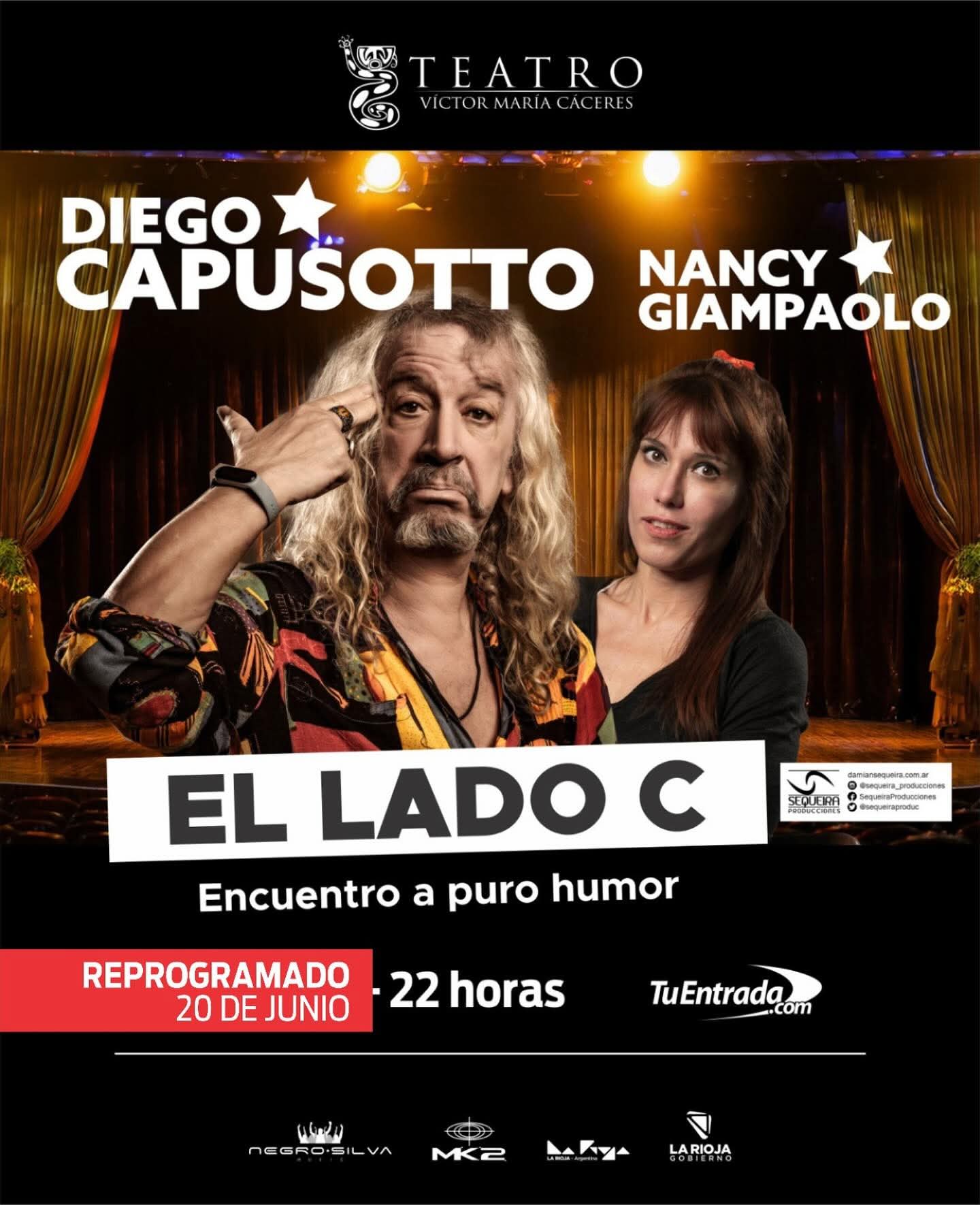 Este Viernes 20. Capusotto en el Teatro Provincial presenta el Lado C 