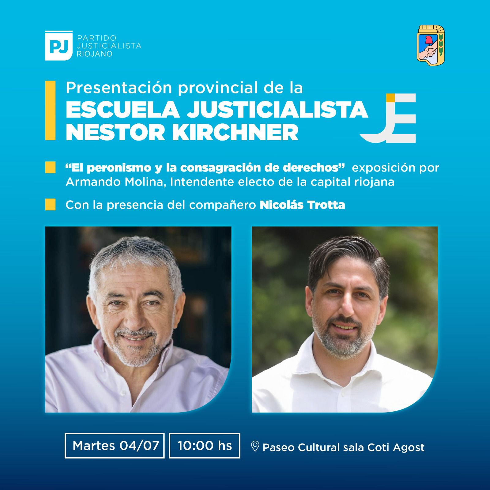 Presentan Escuela Justicialista “ Nestor Kirchner ”