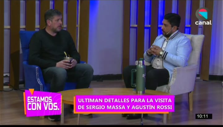 Ismael Bordagaray:  “Me llena de esperanza que Sergio Massa pueda ayudarnos a sacar el país adelante
