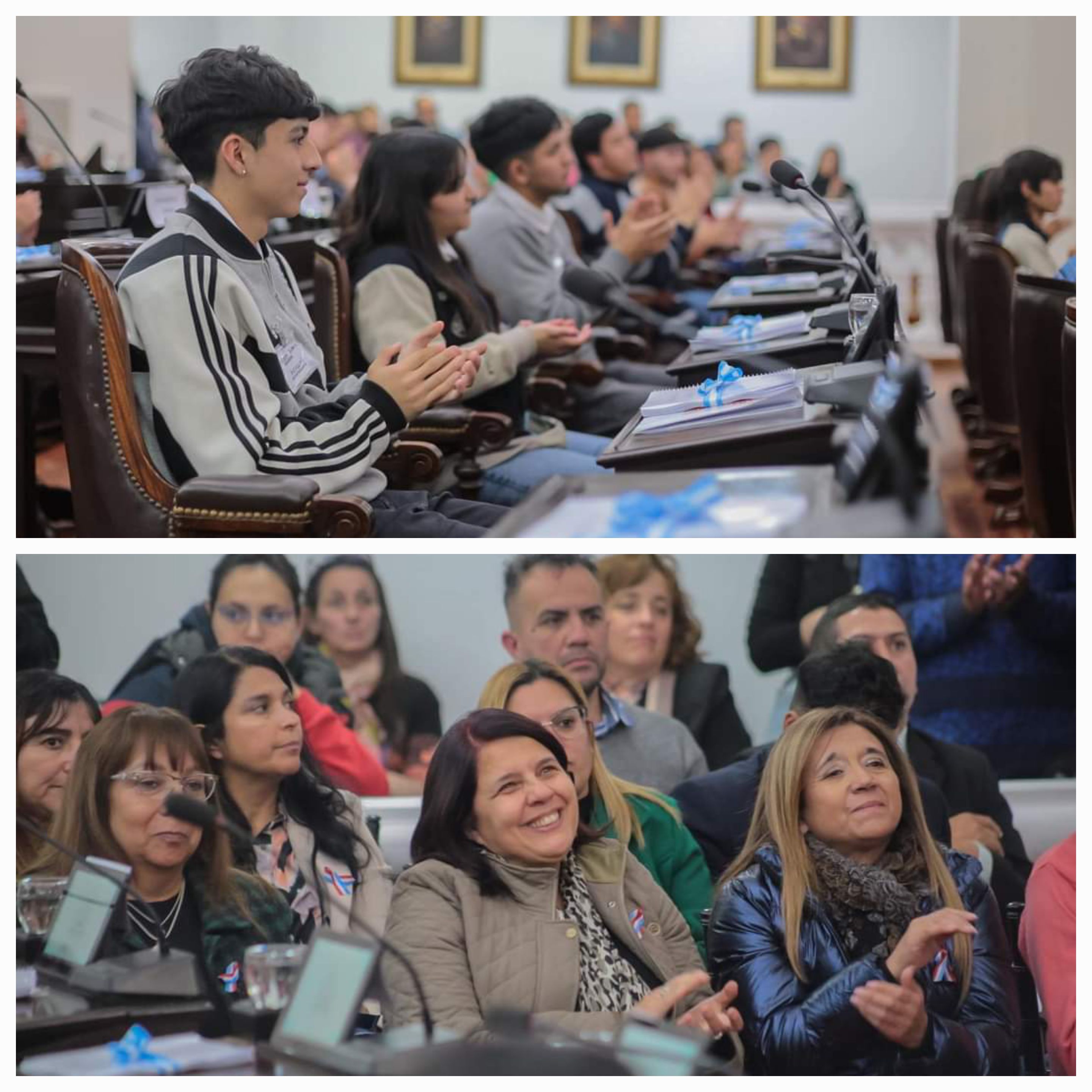 Primer Sesión del Parlamento Juvenil Provincial.
