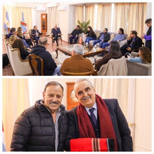 Quintela recibi&oacute; a Guillermo Moreno y profundiza el di&aacute;logo con referentes de distintos sectores 