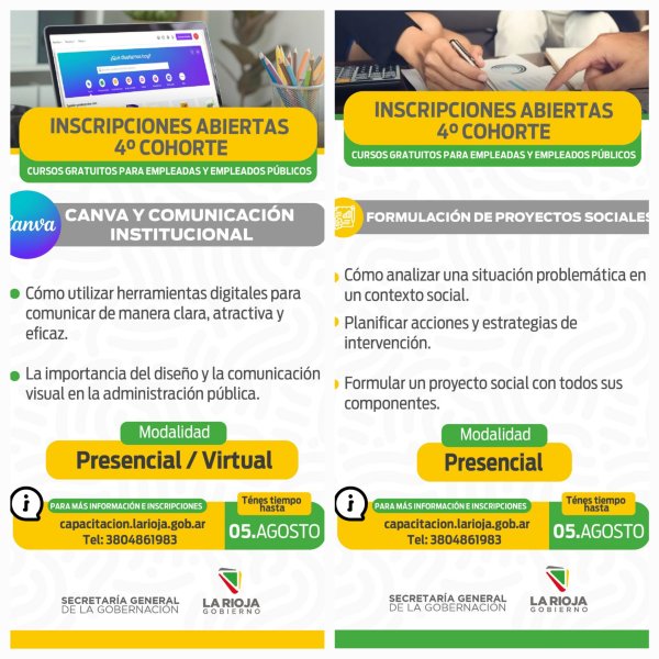 Cuarta  cohorte 2026: el Gobierno de La Rioja lanza nuevos cursos gratuitos para empleados p&uacute;blicos 