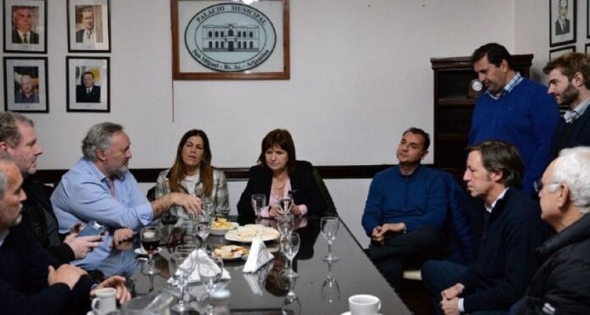 Bullrich y Galván pusieron foco en el problema de la inseguridad