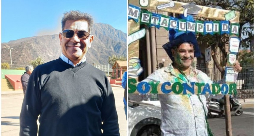 Si uno quiere...puede: Se recibio a los 58 años