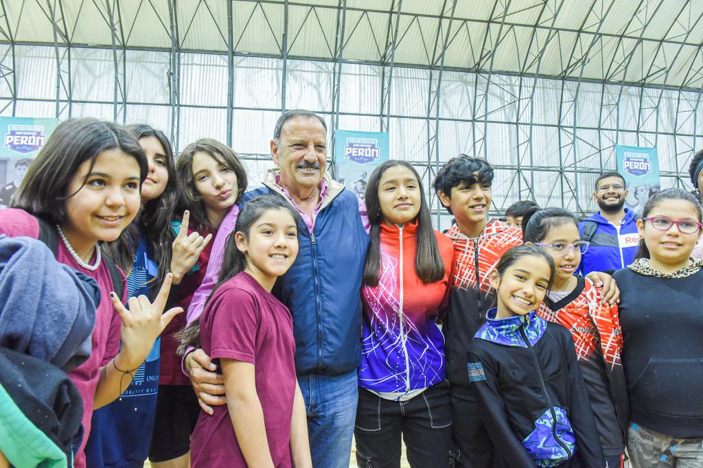 Quintela inauguró el gimnasio cubierto en el Polideportivo de Vargas
