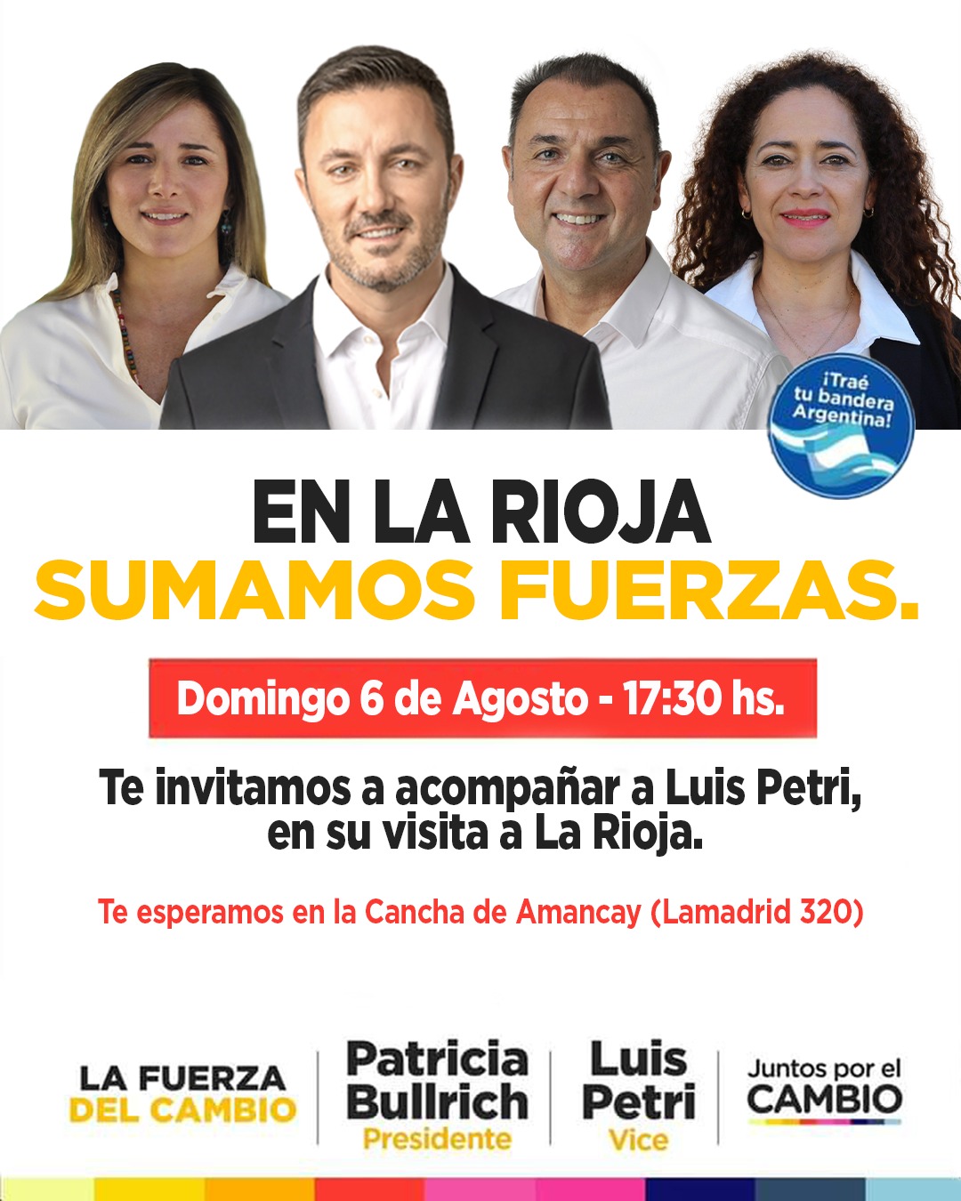 Llega Luis Petri a La Rioja