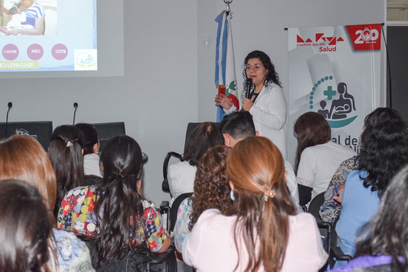 Con la entrega de certificados, finalizó la semana de la Lactancia