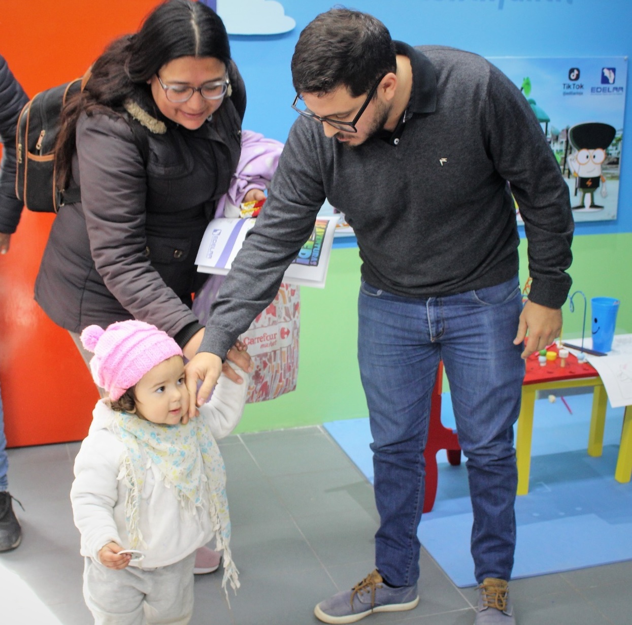 EDELAR inaugura espacio infantil en su oficina comercial de Casa Central