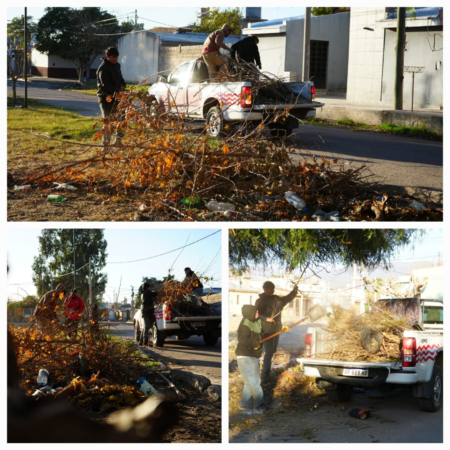 El Municipio Capital intensifica trabajos de limpieza y desmalezamiento en el Barrio Las Agaves