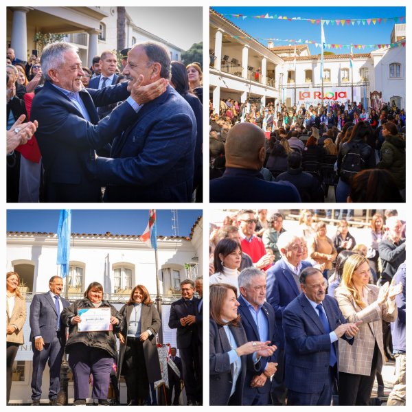 En el aniversario 140&deg; del Municipio de Capital, Quintela llam&oacute; a &ldquo;tener fuerza, fe y trabajar todos unidos&rdquo;