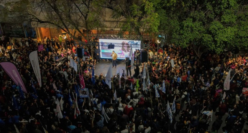 7 mil riojanas y riojanos se manifestaron por la paz social, la armonía y la unidad de la Nación 
