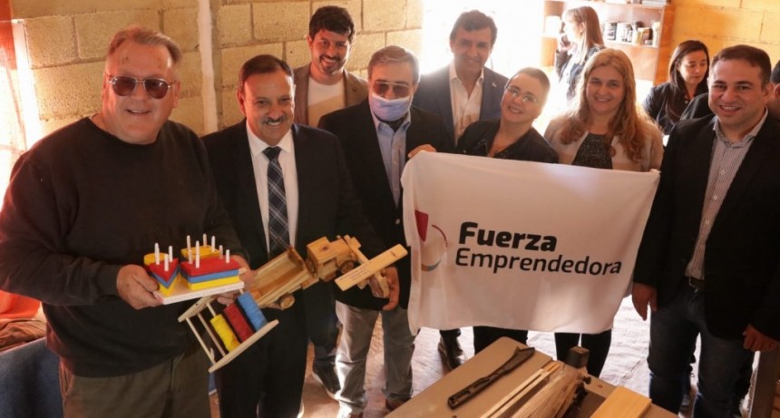 Emprendedor de Olta ampliará su fábrica familiar de juguetes con ayuda del Gobierno Provincial 