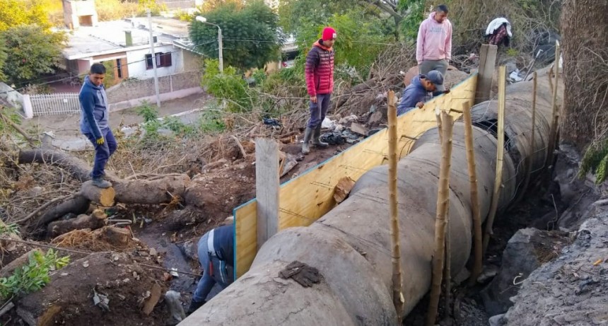 Inicia la segunda etapa de las tareas de mantenimiento del canal principal de Olta